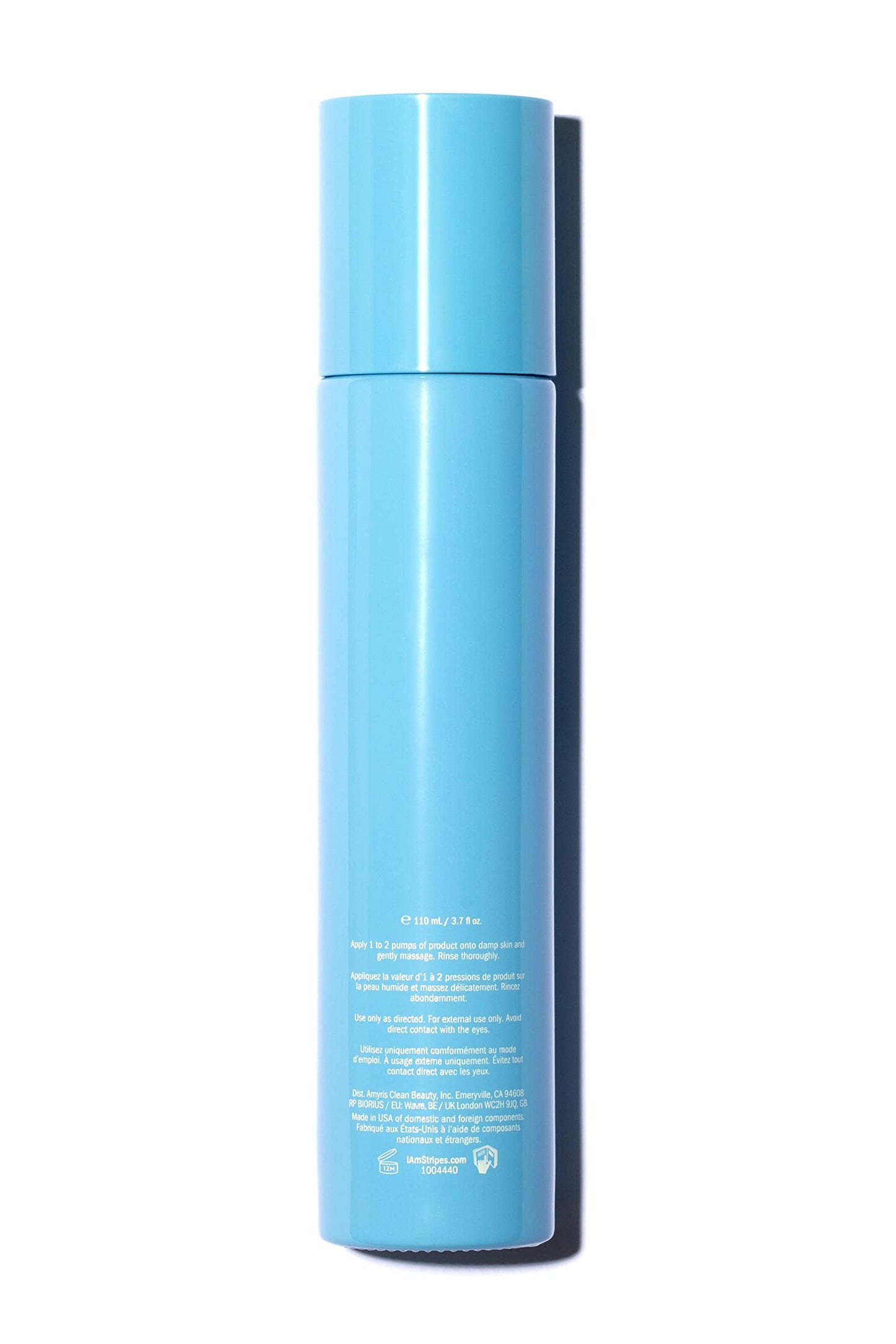 STRIPES Beauty Naomi Watts Resting Clean Face Hydrating Cleanser Calm Refreshed Skin Squalane Ceramides Suitable Sensitive Skin Menopause Support 3.7 Fl Oz