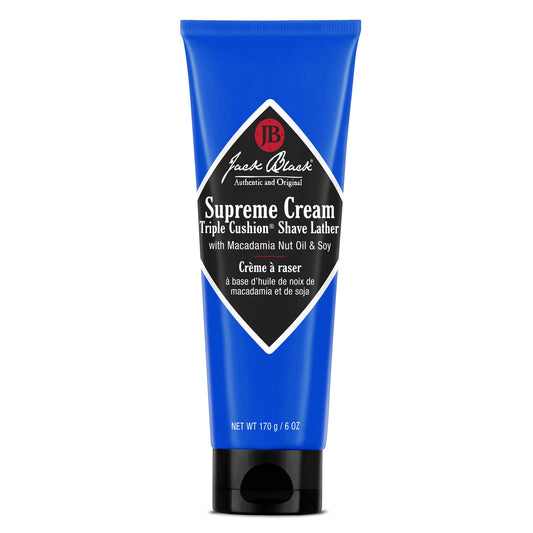 Jack Black Supreme Cream Triple Cushion, 6 oz
