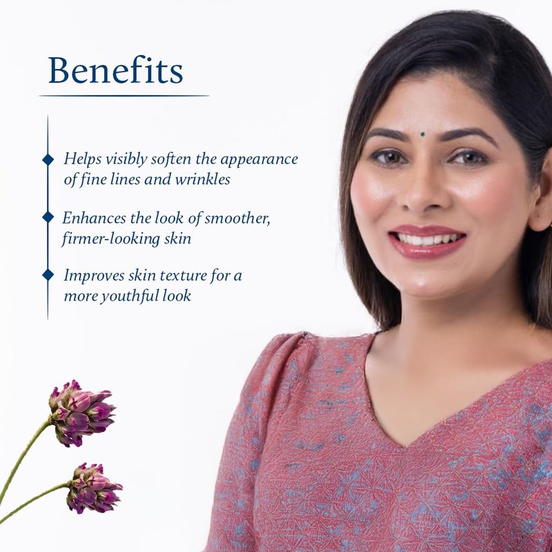 Blue Nectar Bakuchiol Retinol Serum for Face with Babchi Oil | Plant Based Retinol Alternative for Fine Lines & Wrinkles | Anti-Aging Face Serum for Women & Men (10 Herbs, 1 fl oz)