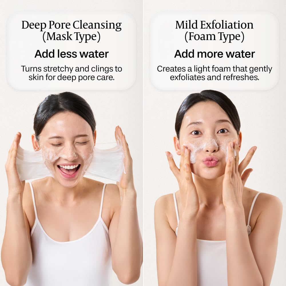 aruen Tofu Collagen Enzyme Powder Cleanser – Fermented Soy-Milk with Collagen & Hyaluronic Acid – Korean Gentle Exfoliating Powder Face Wash for Deep Cleansing & Pore Care (1.41 oz / 40g)