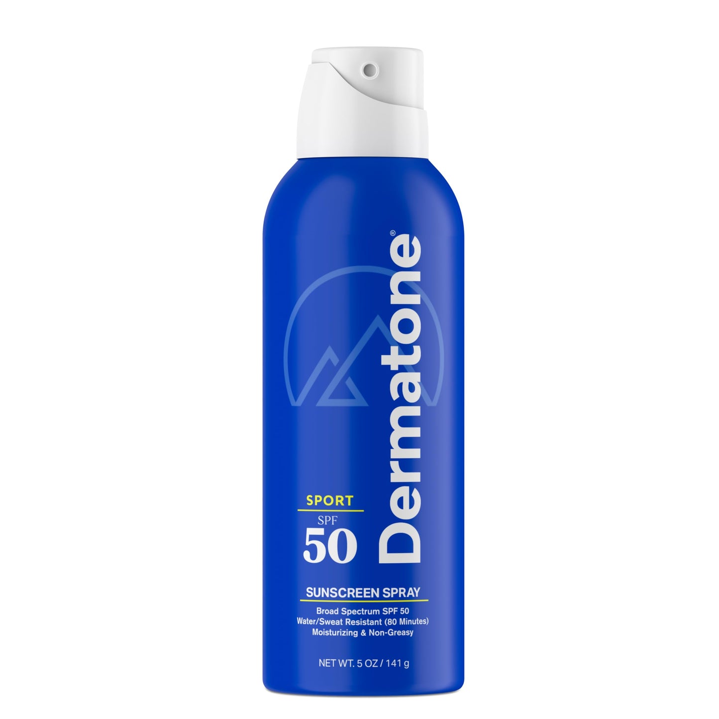 Dermatone Sport Sunscreen Spray SPF 50 | Broad Spectrum, Moisturizing, Water-Resistant | With Vitamin C, Aloe & Vitamin E | Oxybenzone & Octinoxate Free - Hawaii Act 104 Compliant | 5oz
