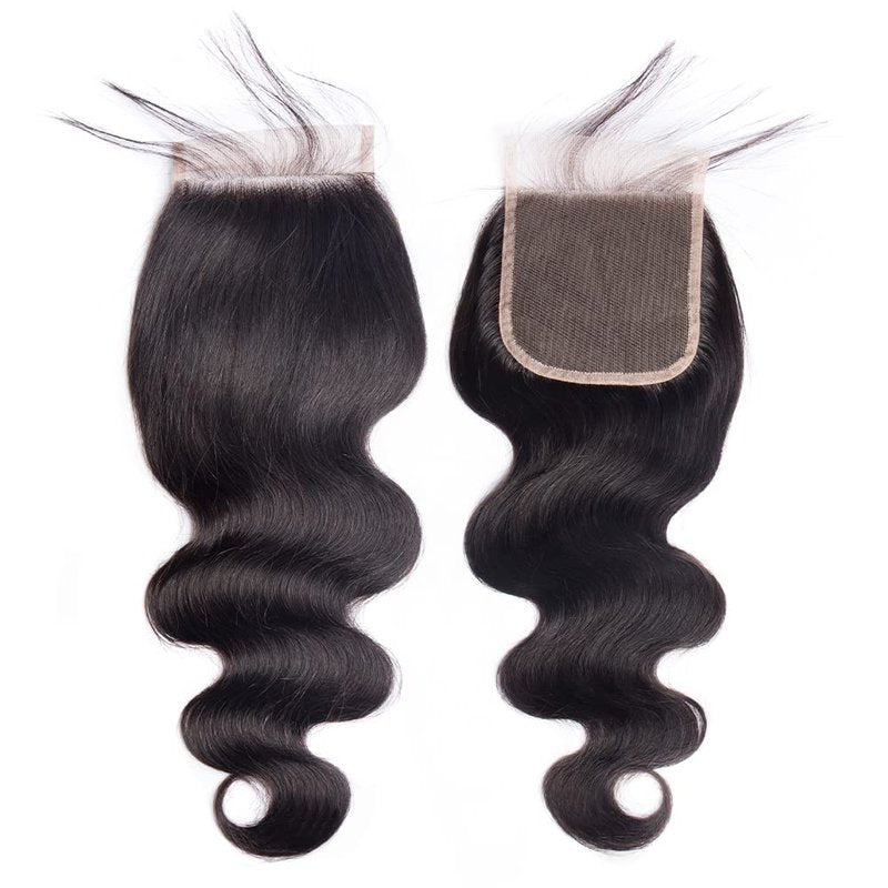 20 Inch Body Wave Closure - HD Lace 10A Brazilian Virgin Hair, Pre-Plucked with Baby Hair | Free Part