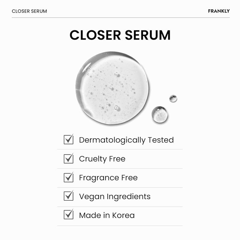 Pore-Perfecting Duo - Closer Serum & AHA Toner Set | Anti-Aging Glycolic Acid & Peptide Formula | Smooth Texture & Radiance