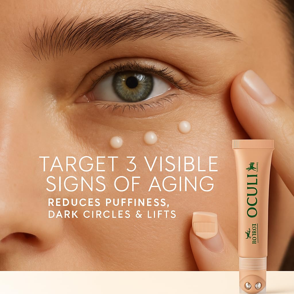 DR. TAGY Under Eye Cream – Dark Circle & Puffiness Treatment – Hydrating & Rejuvenating Formula with Alpha-Arbutin, Vitamin C, Hyaluronic Acid & Peptides – Revitalizing & Firming – 30ml