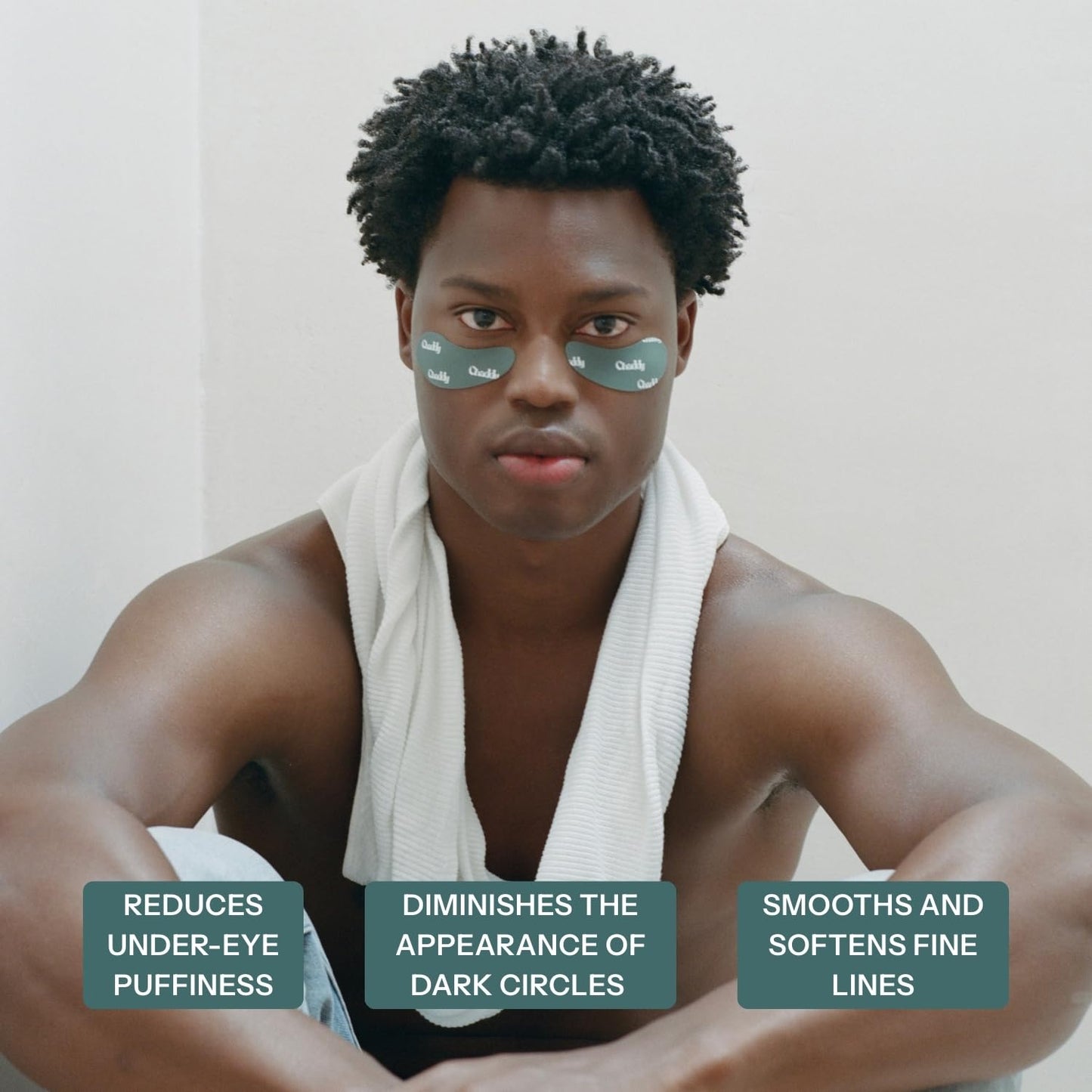 Chaddy Endlessly Reusable Eye Masks - 100% Medical Grade Silicone - Lightweight, Easy to Clean, Cooling Effect