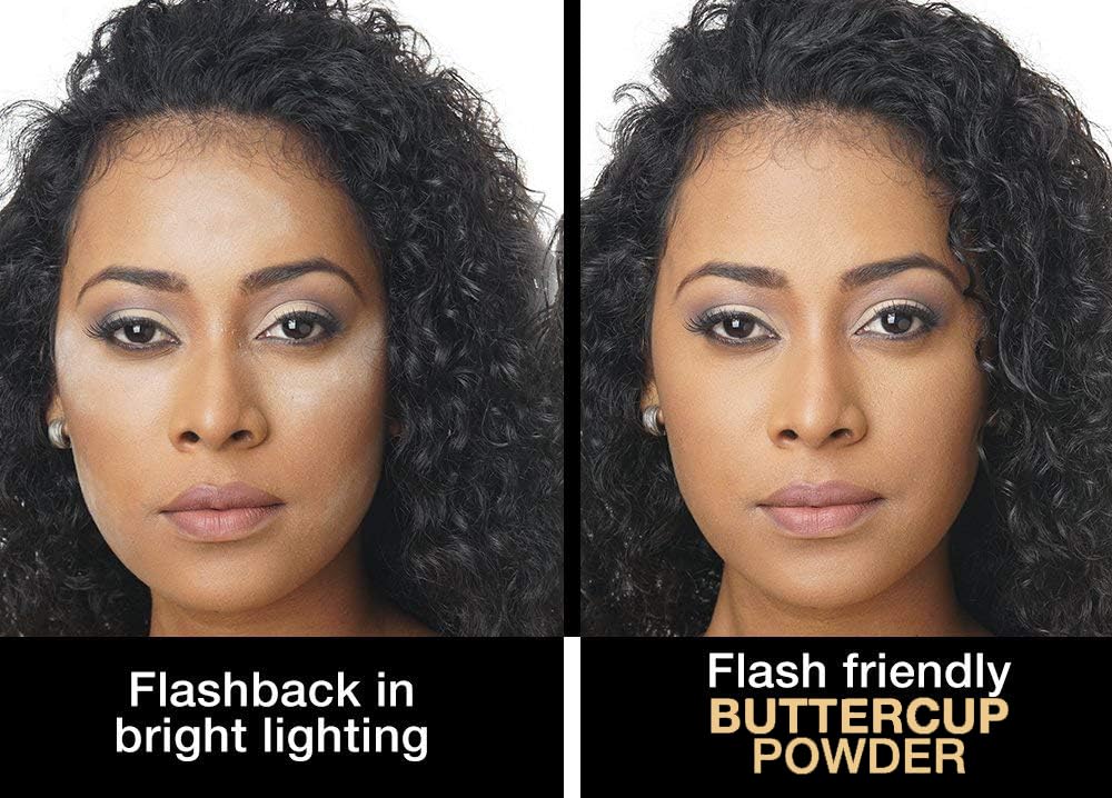 Sacha Buttercup Setting Powder - Translucent Loose Face Powder for Medium to Deep Skin Tones | Flashback-Resistant, Oil Control, Long-Wear (1.75 oz)