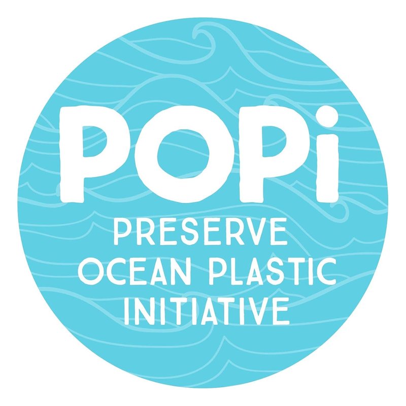 Preserve POPi Shave 5 Razor System - Eco-Friendly Ocean Plastic | Charcoal Grey & Replacement Cartridges (4 Count)