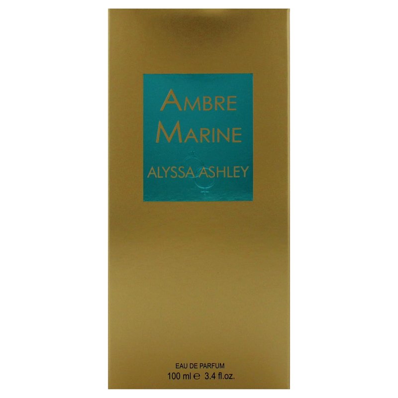 Alyssa Ashley Ambre Marine Perfume | Long-Lasting Fragrance for Women & Men - 3.4 oz EDP Spray