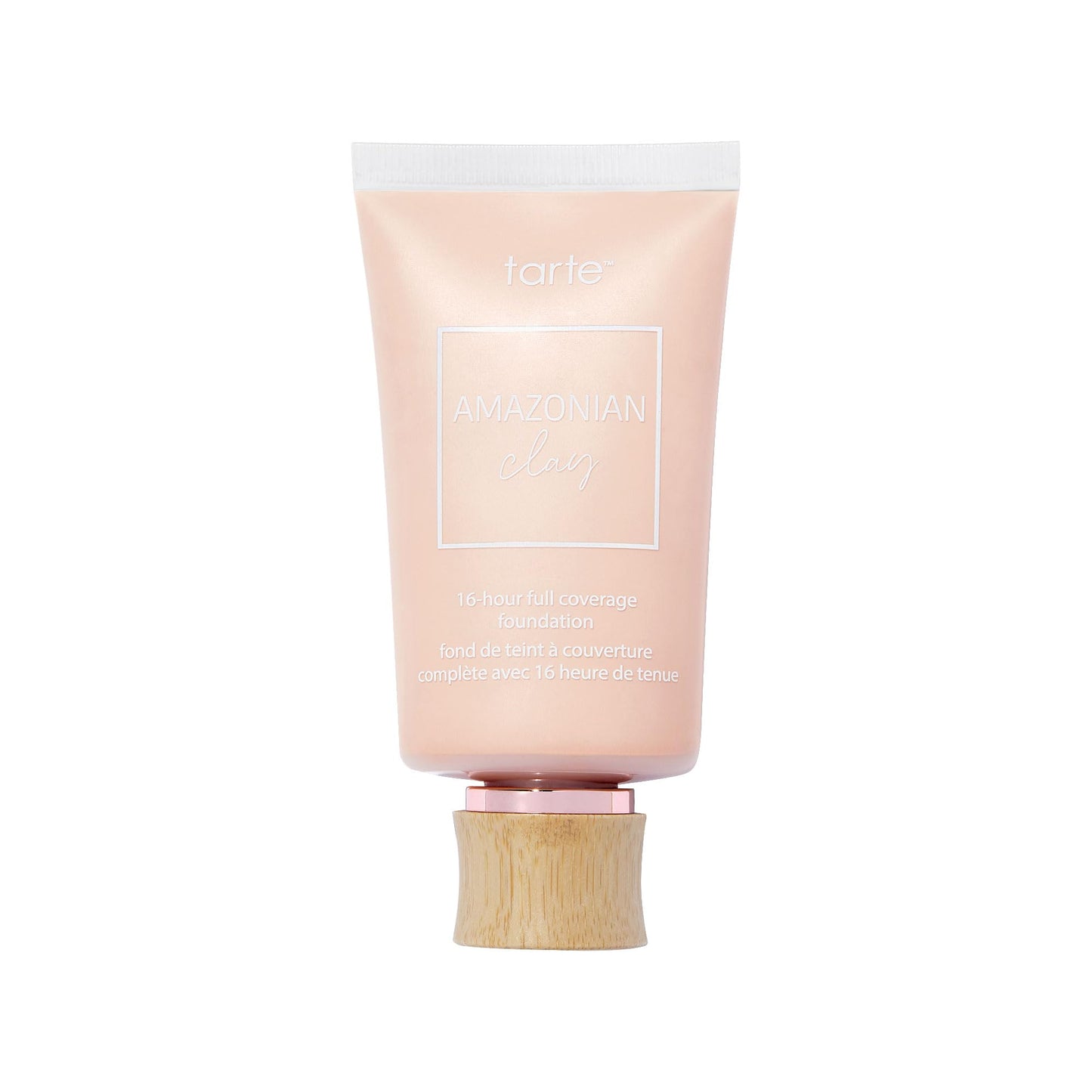 tarte Amazonian clay 16-hour Full Size coverage foundation – Matte Finish Foundation, Vitamin E for Hydration & Smooth Looking Skin, Vegan & Cruelty-Free, full size, fair beige