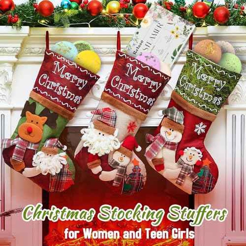 Shower Steamers Aromatherapy 8 Pack, Birthday Christmas Gifts for Women Stocking Stuffers&Luxury Gift Box, Shower Bombs with Natural Essential Oils, Home Spa Stress Relief, Relaxation Self Care
