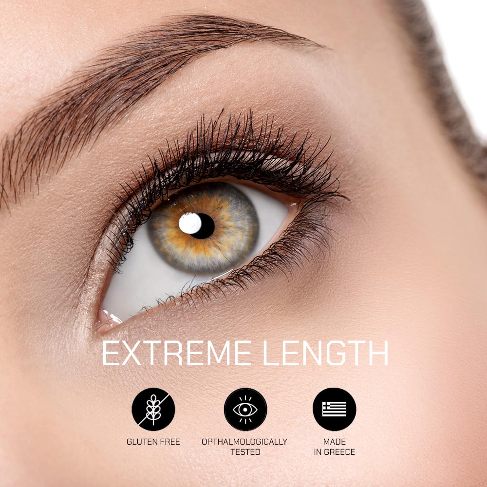 RADIANT PROFESSIONAL Lengthening Volumizing Mascara – Smudge Proof Mascara for Volume and Length – Long-Lasting, Dramatic False Lash Effect – 0.27 Fl oz (03 DAMSON)