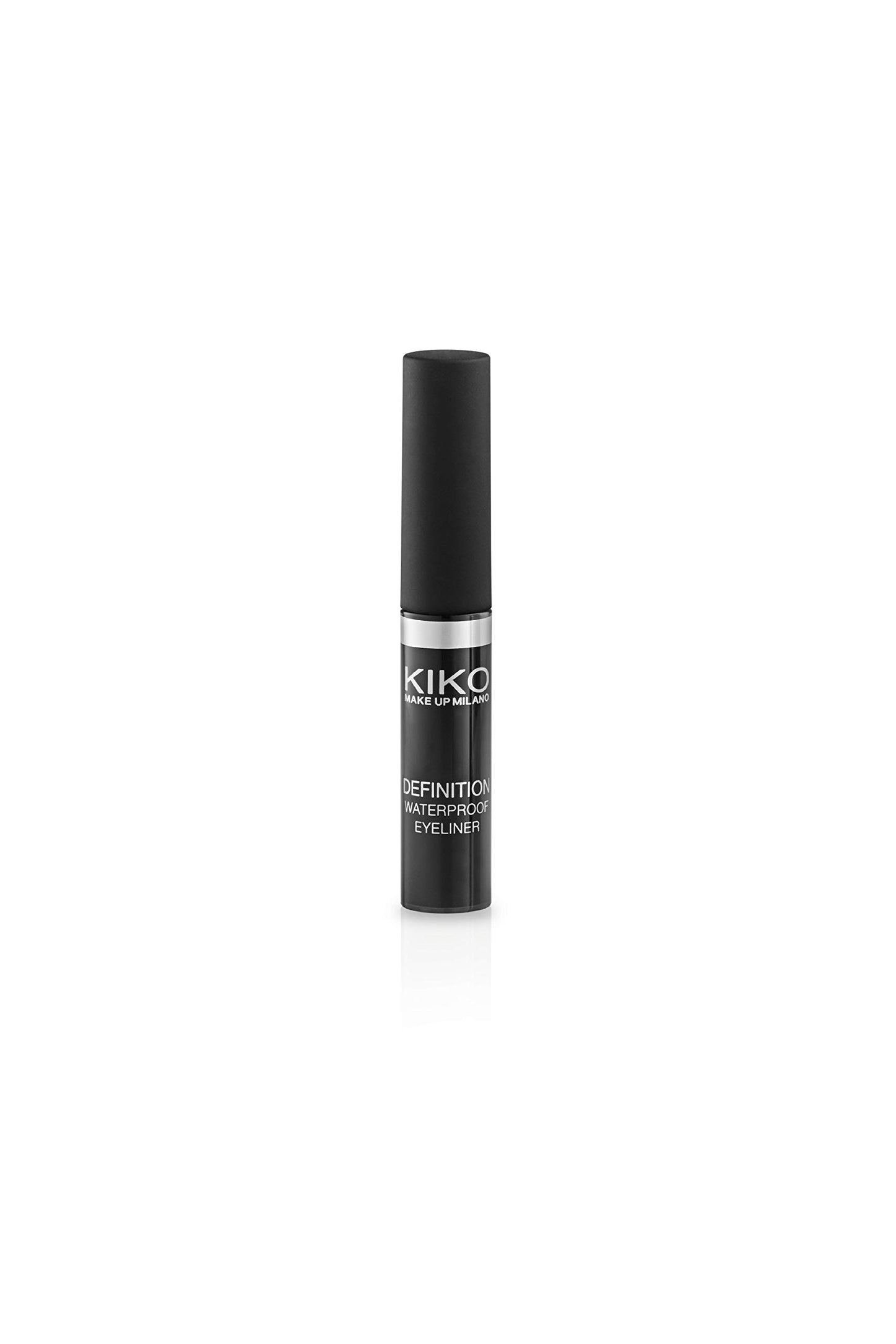 Kiko Milano Definition Waterproof Eyeliner – Precise, Long-Lasting Liquid Eyeliner, Smudge-Resistant, Intense Black, Easy Application – 2.5ml