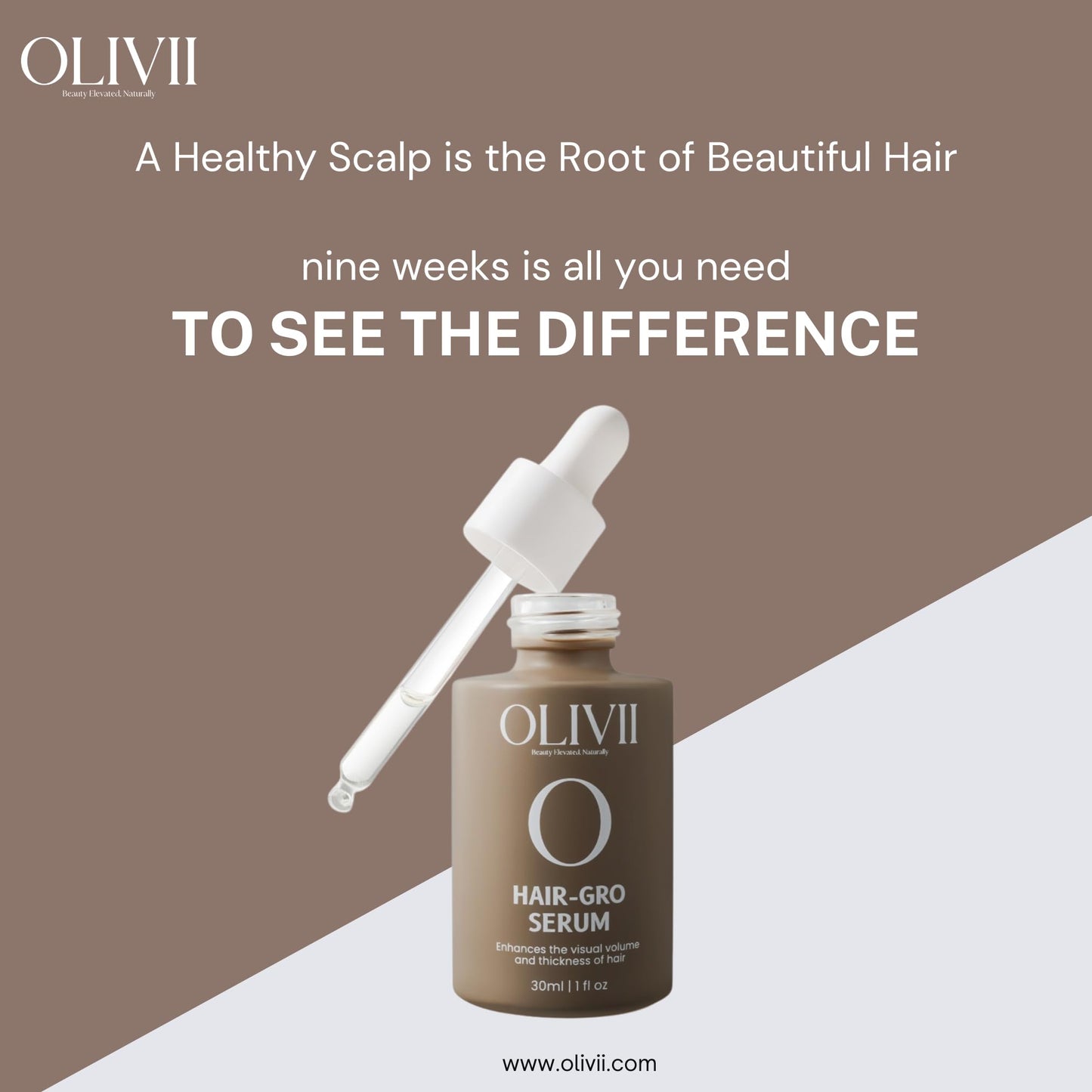 Hair Growth Serum for Women - Scalp Treatment for Hair Loss & Thinning Hair - Caffeine Peptide Regrowth Serum - Hair Thickening Serum - Natural Strengthening