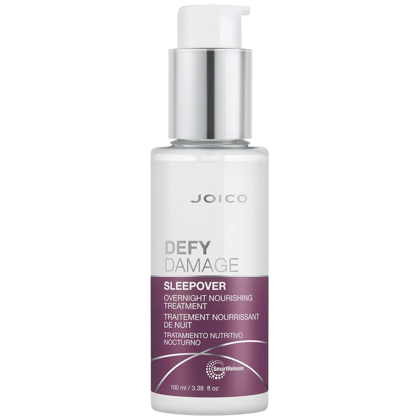 Joico Defy Damage Sleepover Treatment - Nourishing Overnight Formula | Strengthens Hair & Reduces Breakage | With Arginine & Keratin