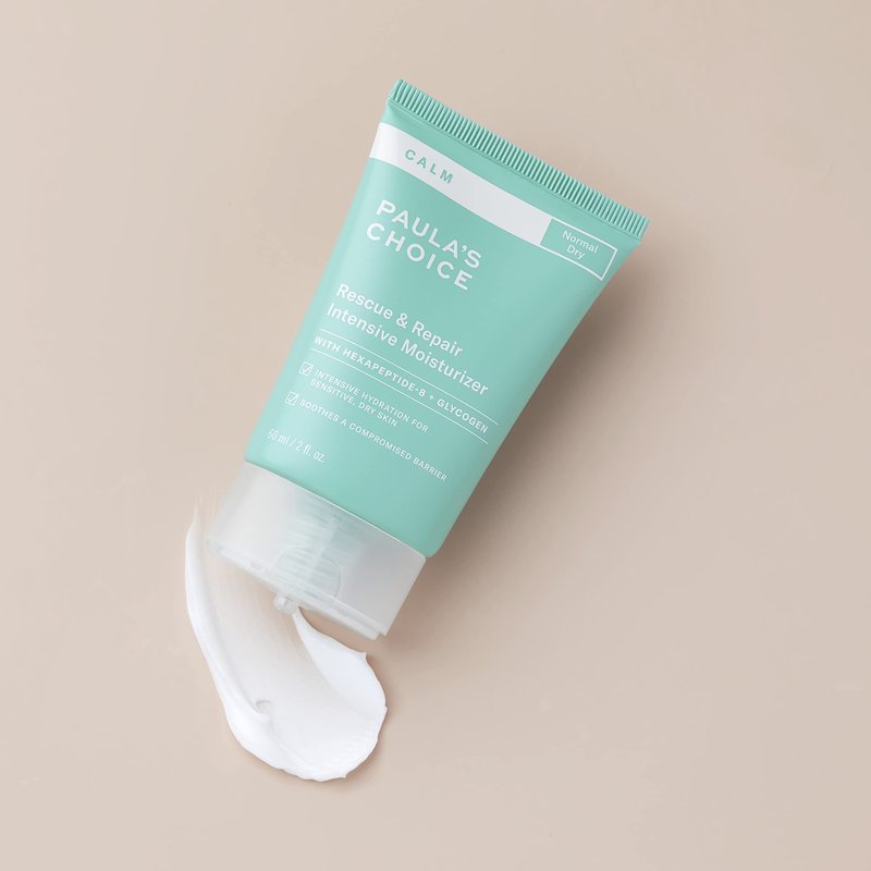 Paula's Choice CALM Intensive Face Moisturizer for Dry & Sensitive Skin, Face Cream Calms, Hydrates & Soothes Redness, Suitable for Rosacea-Prone & Eczema-Prone Skin & Fragrance-Free, 2oz