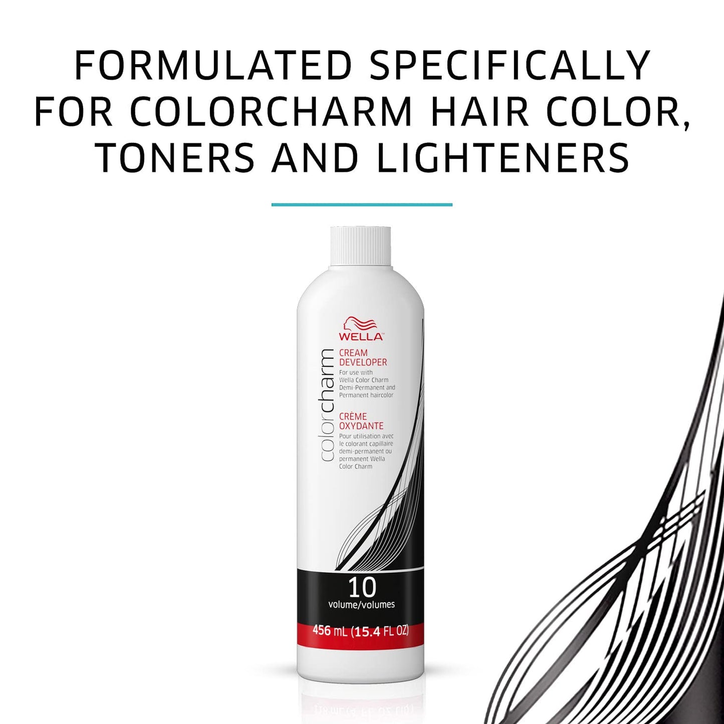 COLORCHARM Hair Toner, Neutralize Brass With Liquifuse Technology + 10 Vol. Developer For Multi-Dimensional Results