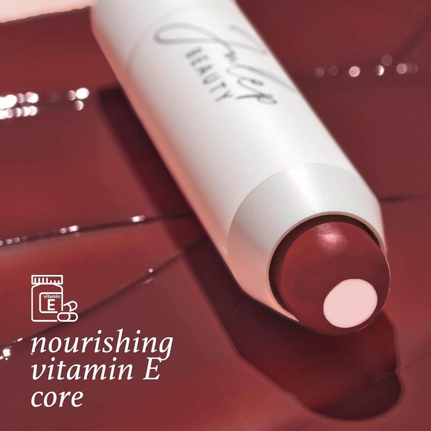 Julep Tinted Lip Balm - Buildable Brandy Wine Color, Hydrating Vitamin E & Sunflower Butter | Vegan & Cruelty-Free