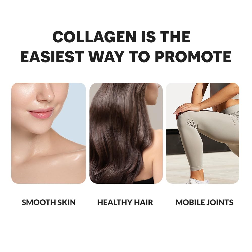 Cevitol Marine Collagen Peptides - Hydrolyzed Ultra-fine Collagen Powder for Women & Men, Hyaluronic Acid, Biotin, Vitamin C, for Skin, Hair, Nails, Joints, Non-GMO, Unflavored, Easily Dissolved, 16oz