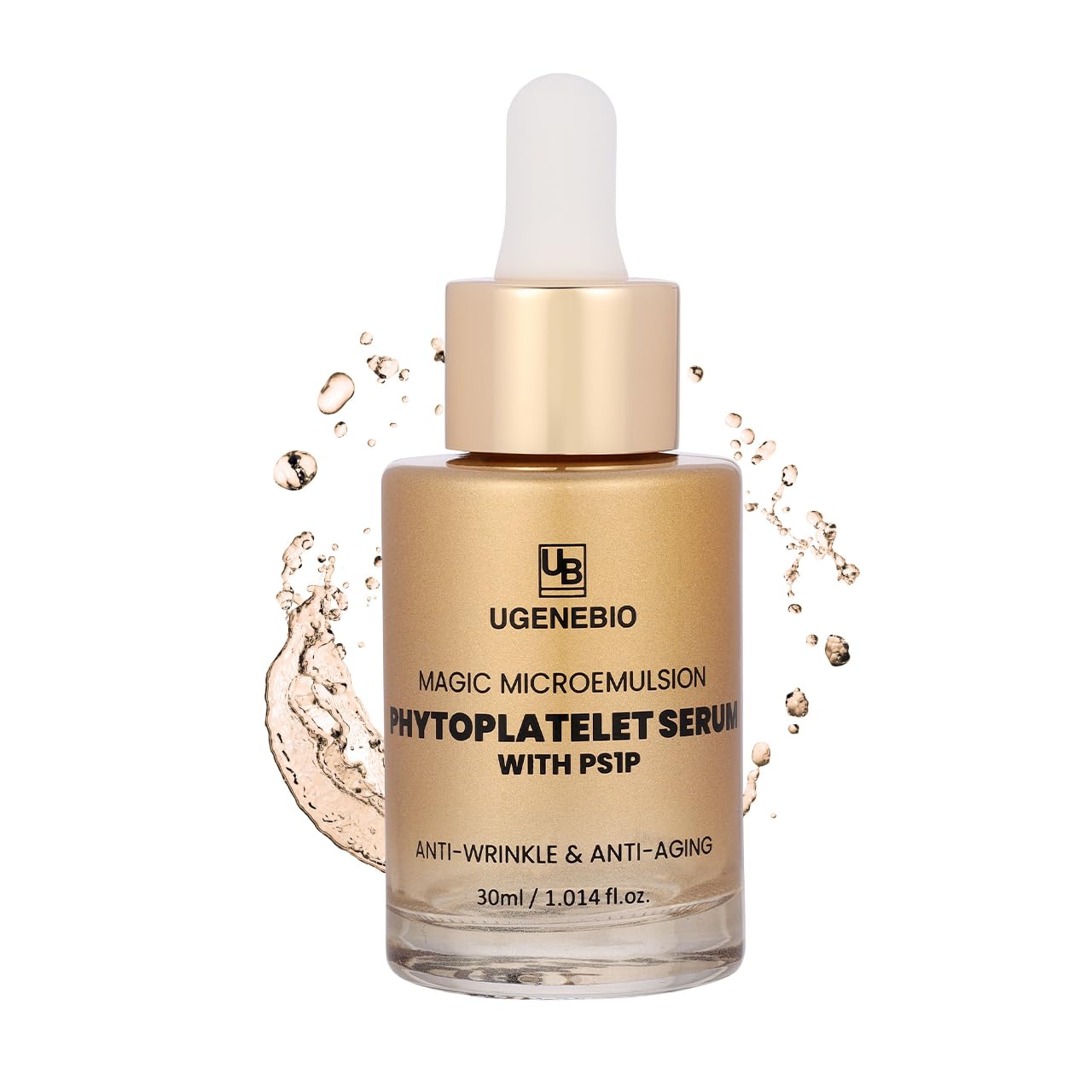 GreenEco Phytoplatelet Serum – Antioxidant, Hydrating K-Beauty Skincare - Advanced Anti-Wrinkle Treatment with PS1P, Niacinamide & Vitamin C