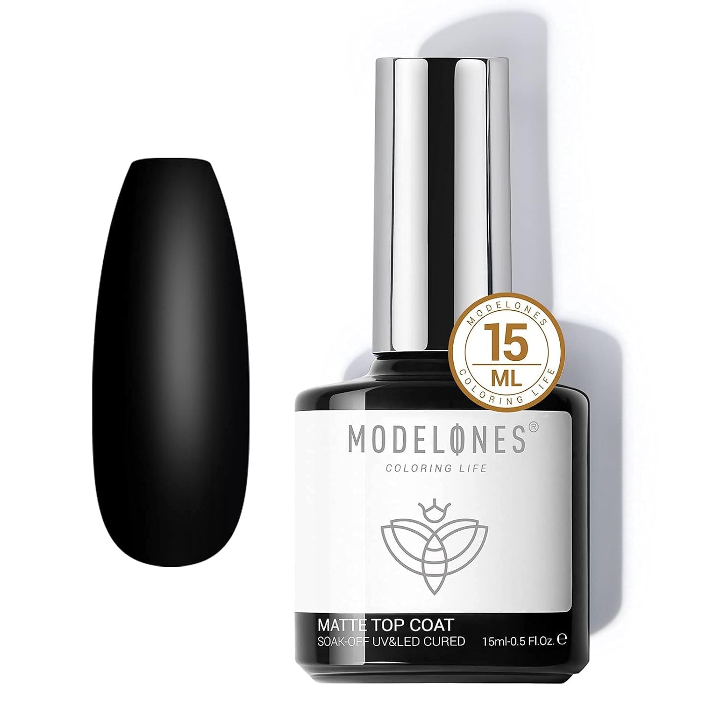 Matte Gel Base and Top Coat Set - 3 Pcs | 15ml Professional Quality
