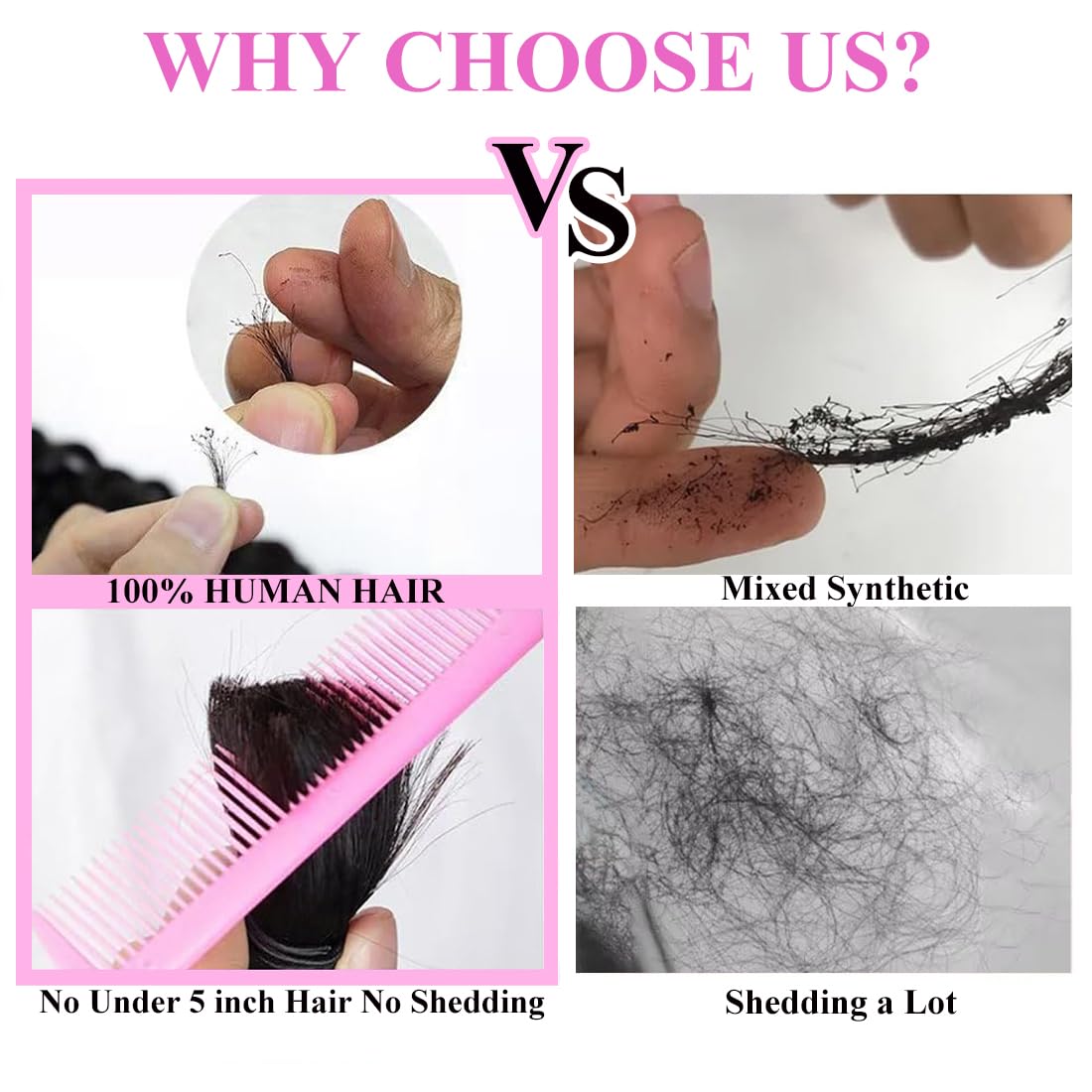 Human Braiding Hair 2 Bundles 100g 22 Inch Deep Wave Bulk 100% Human Hair for Braiding No Weft 12A Brazilian Virgin Human Hair Extensions for Boho Braids Natural Black