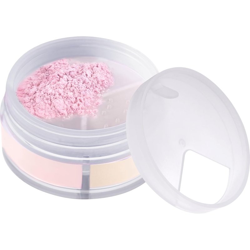 Flawless Skin Loose Setting Powder Trio - 3-in-1 Mattifying, Color Correcting & Eye Brightening | Vegan & Cruelty-Free