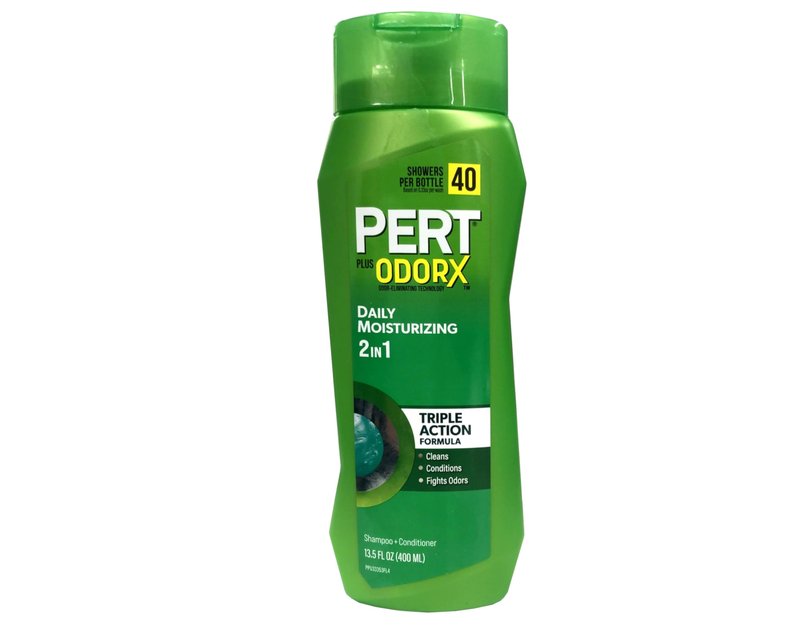 Pert Plus 2-in-1 Shampoo Plus Conditioner, Normal Hair 13.50 oz ( Pack of 5)