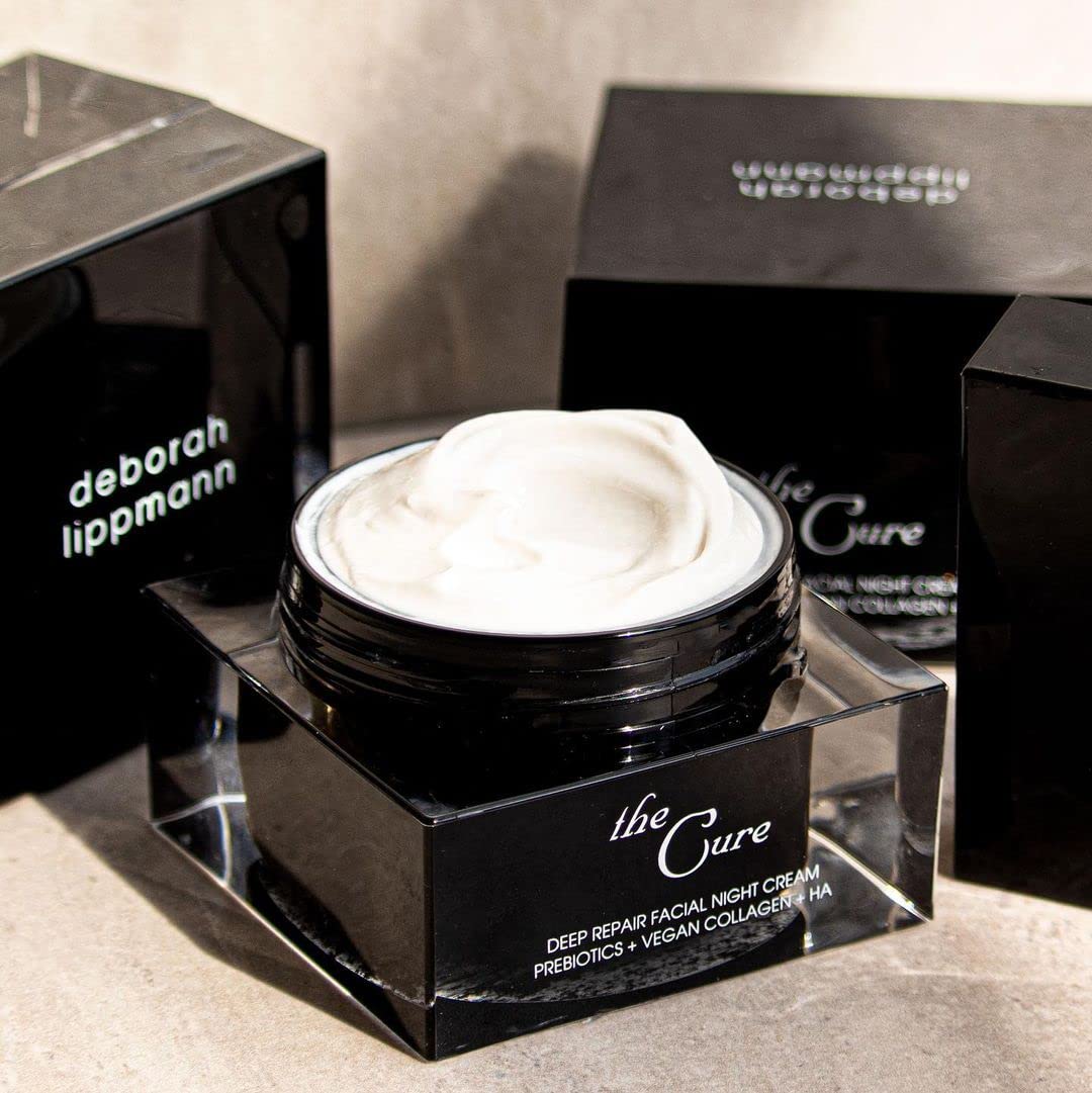 Deborah Lippmann The Cure Night Cream - Deep Repair for Softer, Plumper Skin | Vegan Formula