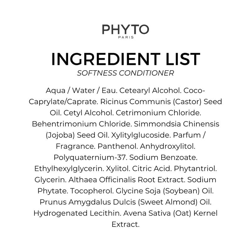 Phyto Softness Conditioner - Nourishing Hair Treatment for Smooth, Silky Locks