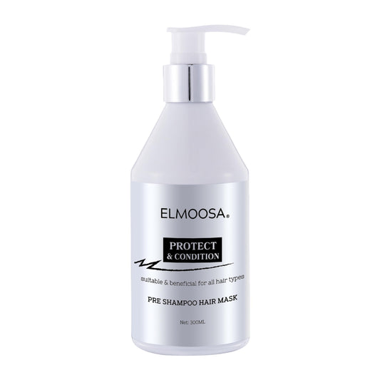 ELMOOSA Caviar Pre-Shampoo Treatment Hair Mask - Repair Bleached Hair, Cold-Pressed Extract, For Permed/Damaged Hair/Caviar Hair Treatment/Heat Protect Hair Mask