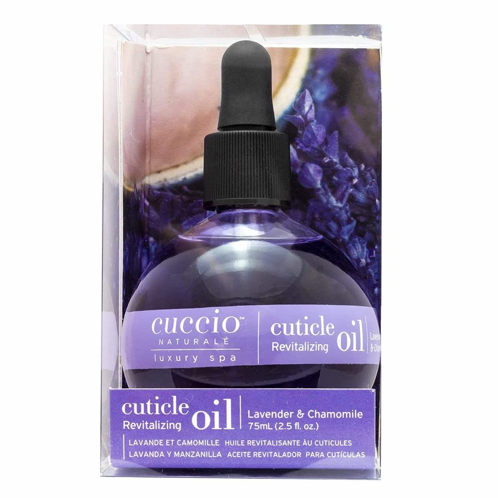 Cuccio Naturale Revitalizing Hydrating Cuticle Oil - Repair Damaged Skin & Nails - Vanilla Bean & Sugar - 2.5 Oz (Pack of 2)