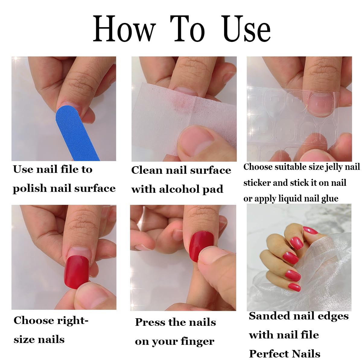 Press On Nails Kit - 672 Pieces, 28 Designs, Medium & Long Square/Almond, Includes Glue & Tools