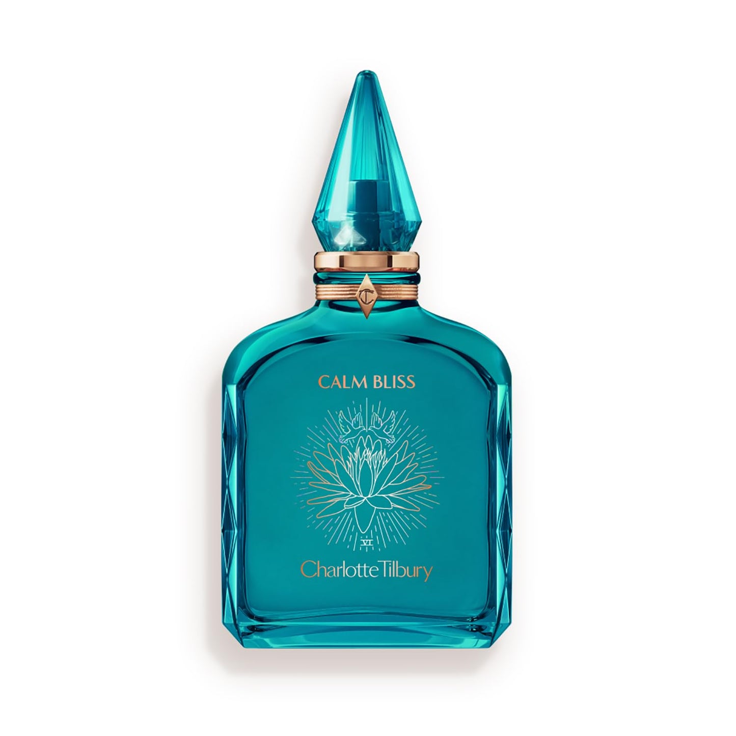 Charlotte Tilbury Calm Bliss Eau De Parfum - Pheromone Enhancing Floral Perfume Enriched with Naturally-Derived Oils - Long-Lasting Scent with Notes of Neroli Oil, Watery Accord & Lavandin Oil (100ml)