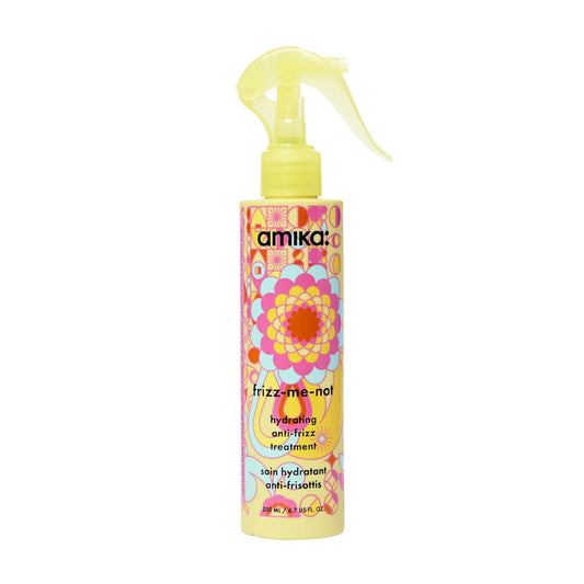 Amika Frizz-Me-Not Hydrating Anti-Frizz Treatment - Lightweight Spray for Medium to Thick Hair Types 2A-4C | Humidity & Heat Protection