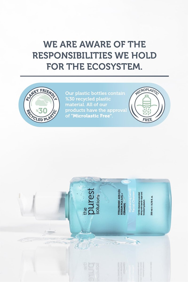 The Purest Solutions Exfoliating Salicylic Acid Cleanser Facial Cleanser (0.5% Salicylic Acid & 1% Niacinamide) - For Oily/Combination Skin - Reduces Pimples and Acne Prone - Vegan (6.76 fl. oz)