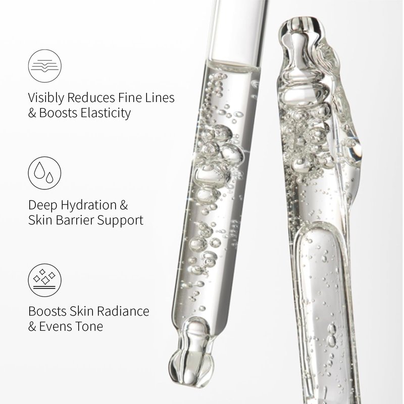 NAD+ Anti-Aging Peptides Serum – Fresh Activated Niacinamide & Collagen Peptides, Vitamin Illuminating Serum for Wrinkle Repair, Firming, Hydration & Brightening, No Microneedling, 20-Days Supply
