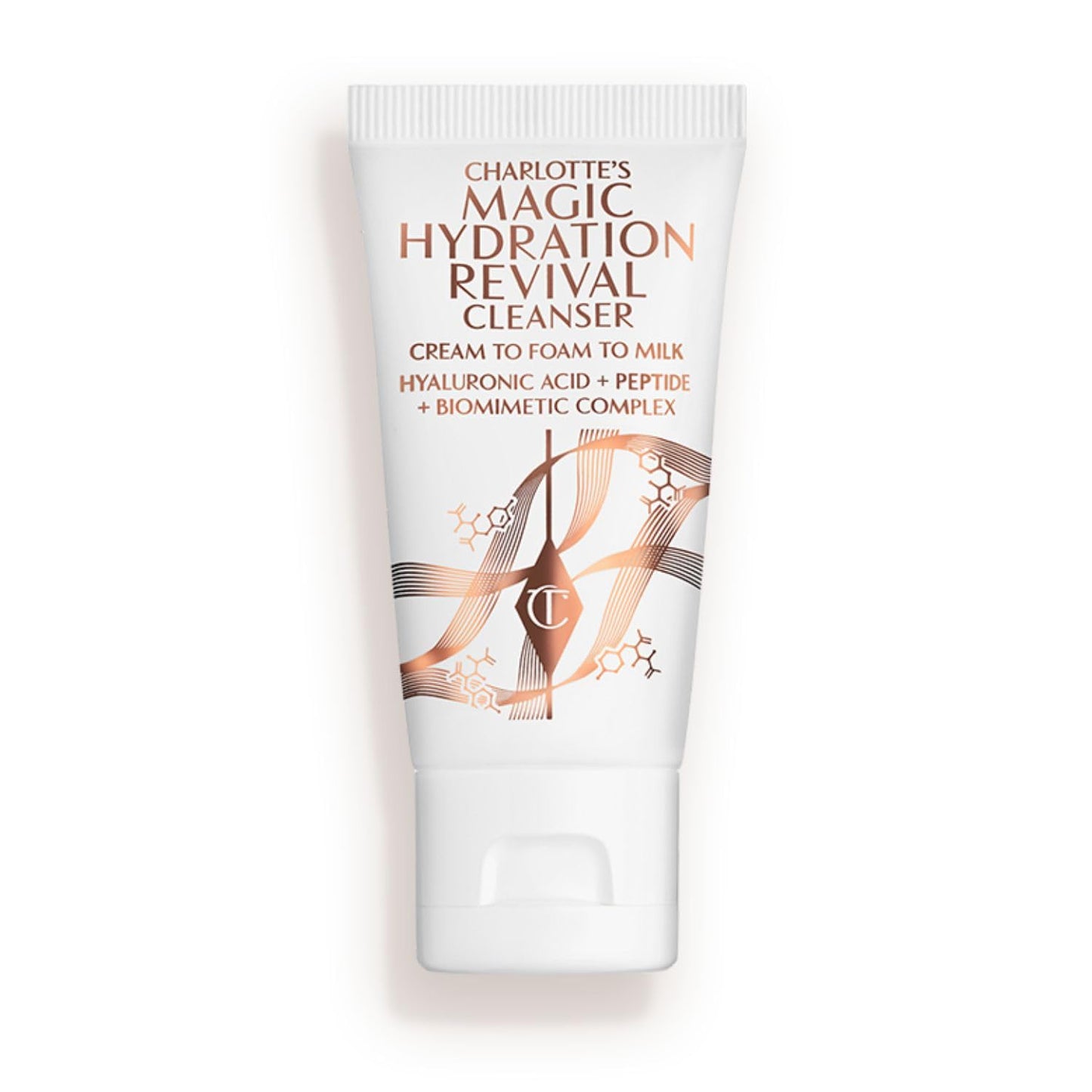 Charlotte Tilbury Magic Hydration Revival Facial Cleanser - Gentle, Foaming Face Wash to Hydrate, Revive & Prime Skin - Helps Reduce the Appearance of Pores While Removing Makeup & Impurities