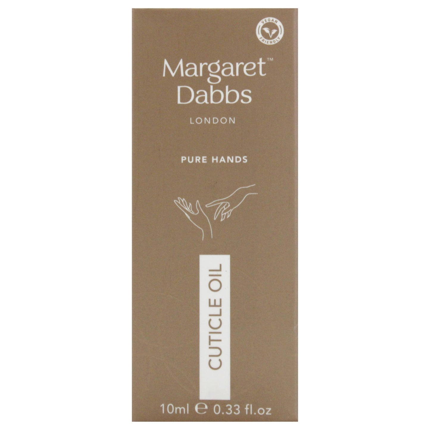 Margaret Dabbs London Pure Cuticle Oil Fast Absorbing Rollerball Oil to Restore Healthy Cuticles with Jojoba Oil and Borage Seed Oil 10ml