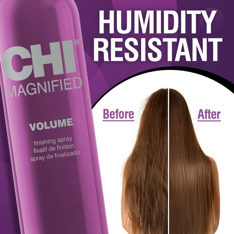 CHI Magnified Volume Finishing Hair Spray - Boost Volume & Shine | 12 Oz