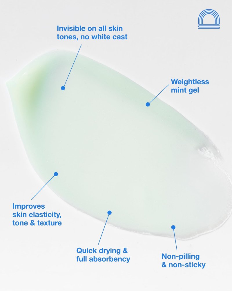 DUNE SUNCARE The Bod Guard - Award-Winning Clear Invisible Gel Body Sunscreen - Broad Spectrum SPF 30 Protection, 72 Hour Hydration, 40 Mins. Water Resistant, Reef Friendly, Non-Greasy (8.4 Fl Oz)