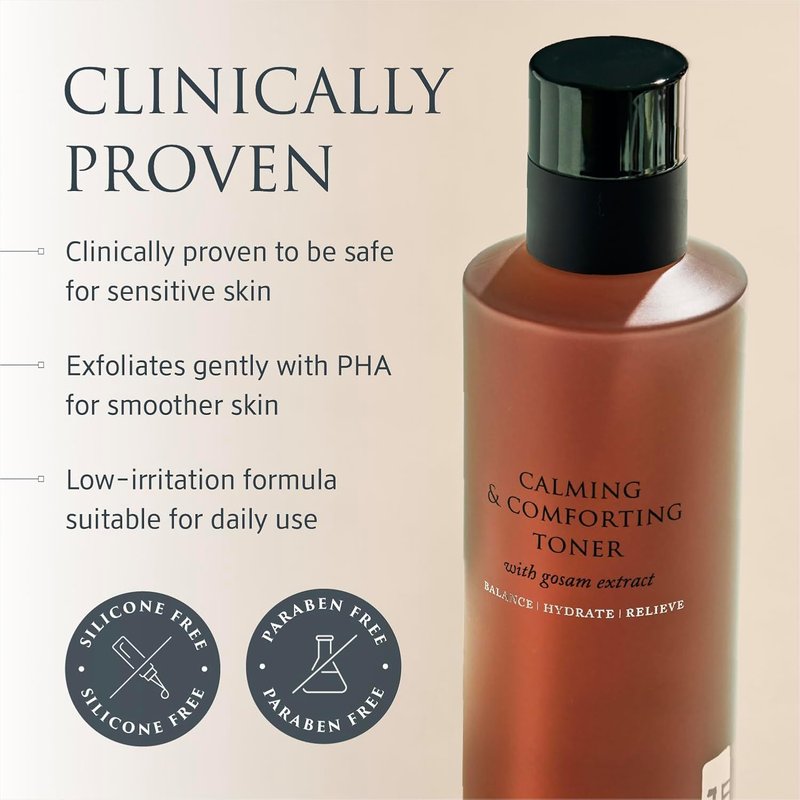 YUNJAC Calming Toner for Sensitive Skin - Low Irritation & Instant Cooling | 5.07 fl oz