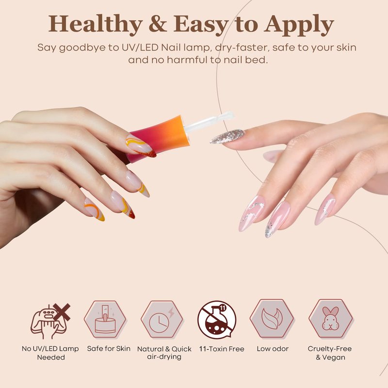 Modelones Dip Powder System Set - 4 Pcs Base Coat, Top Coat, Activator & Brush Saver | Nail Art DIY Kit - 15ml/0.5oz