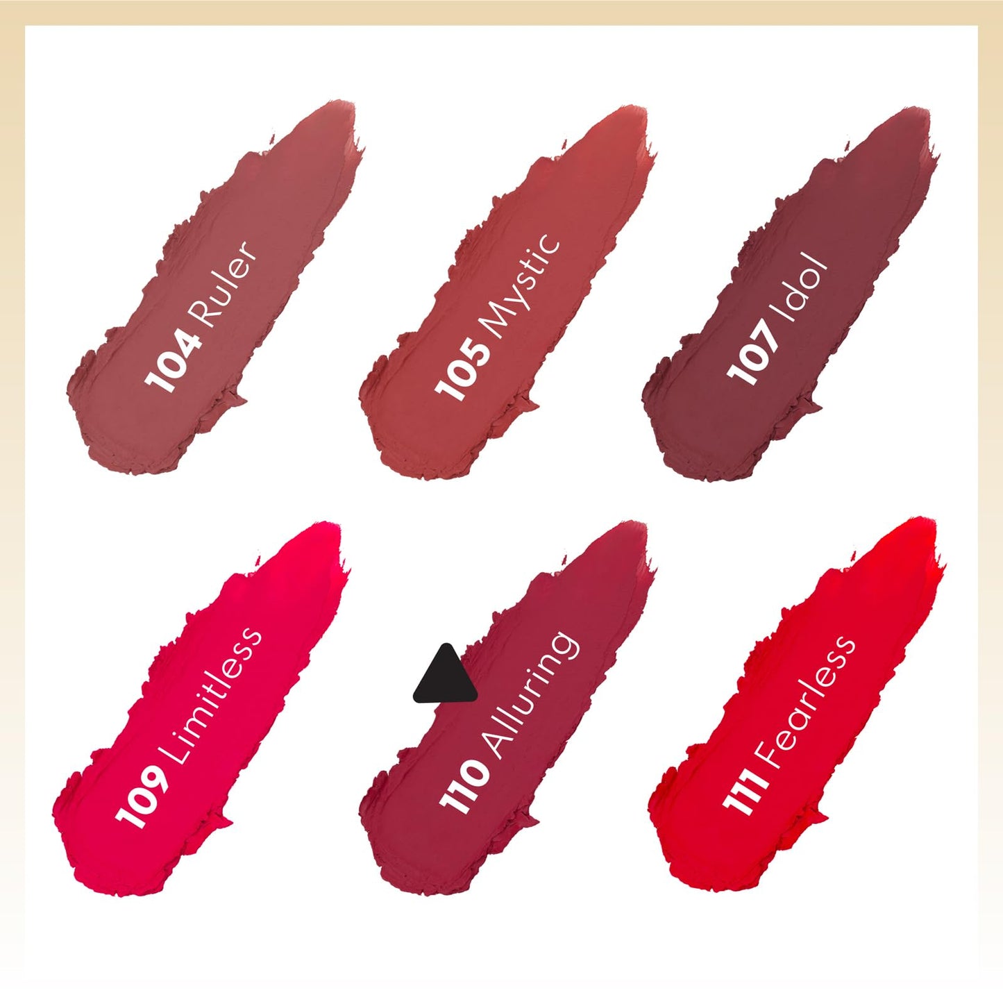 NOTE Cosmetique Iconic Matte Lipstick - Velvety Lipstick for Women - Non-Drying, Lightweight Lip Makeup - 110 Alluring - 0.11 oz