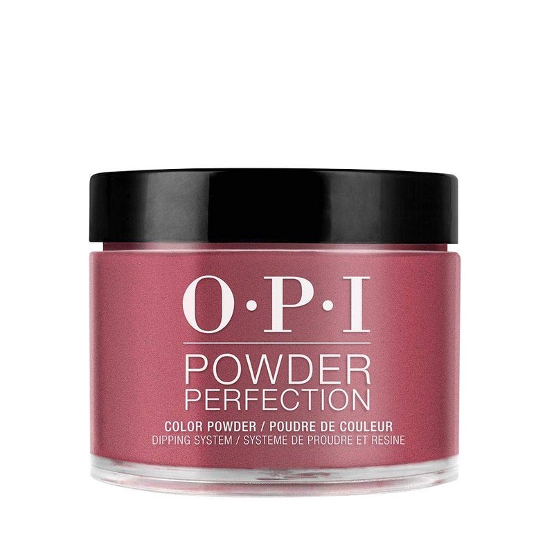 OPI Powder Perfection Miami Beet | Opaque Dark Purple Crème Nail Dipping Powder | Acrylic Alternative