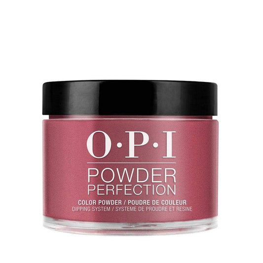OPI Powder Perfection Miami Beet | Opaque Dark Purple Crème Nail Dipping Powder | Acrylic Alternative