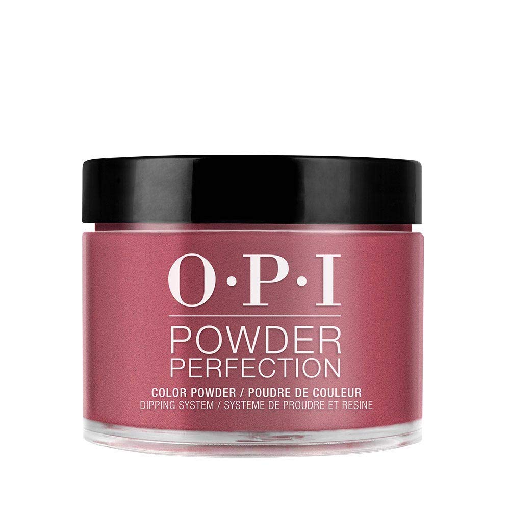 OPI Powder Perfection Miami Beet | Opaque Dark Purple Crème Nail Dipping Powder | Acrylic Alternative