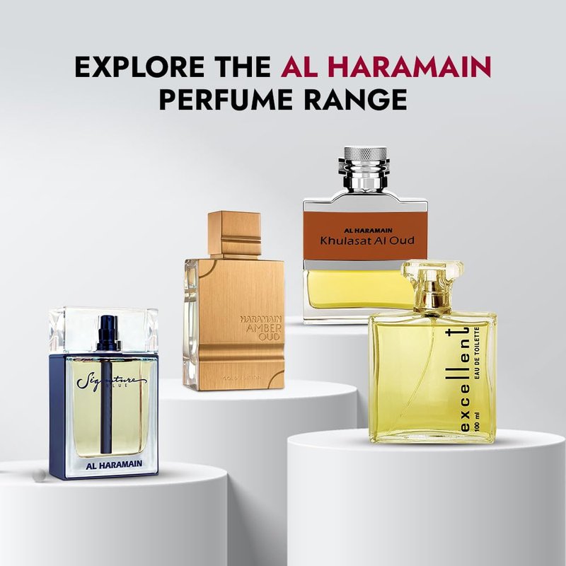 Al Haramain Detour Noir Eau de Perfume Spray for Unisex, 3.33 Ounce