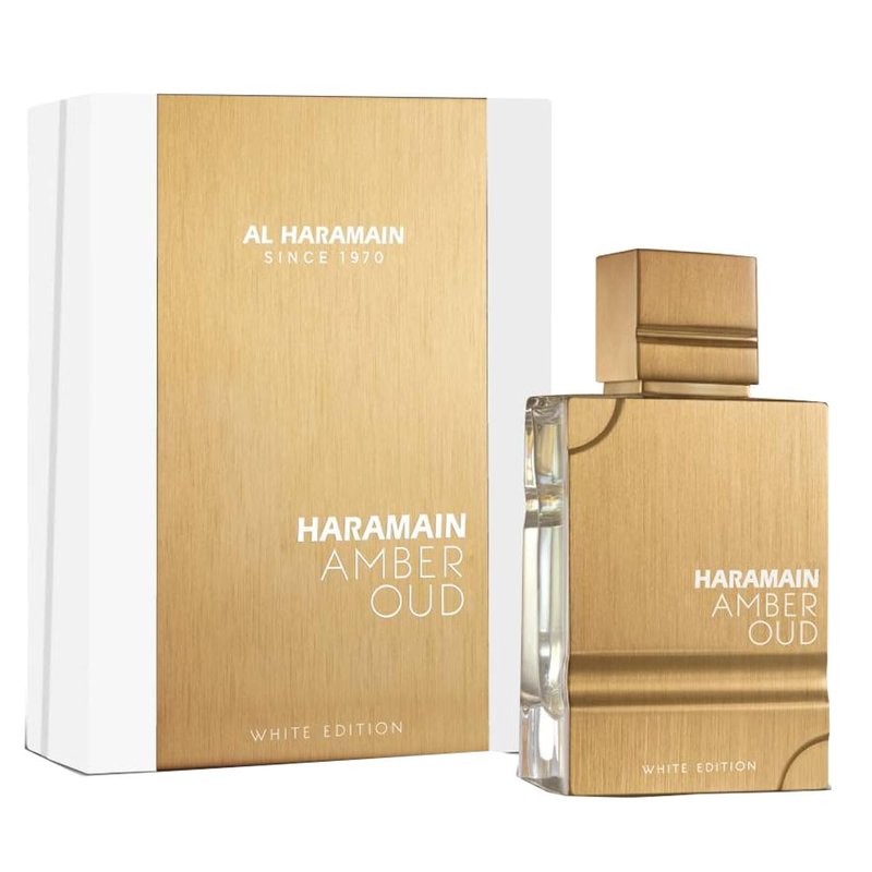 Amber Oud White Edition Unisex Perfume - Long Lasting Arabian Fragrance with Bergamot, Jasmine & Musk | 2 oz Spray