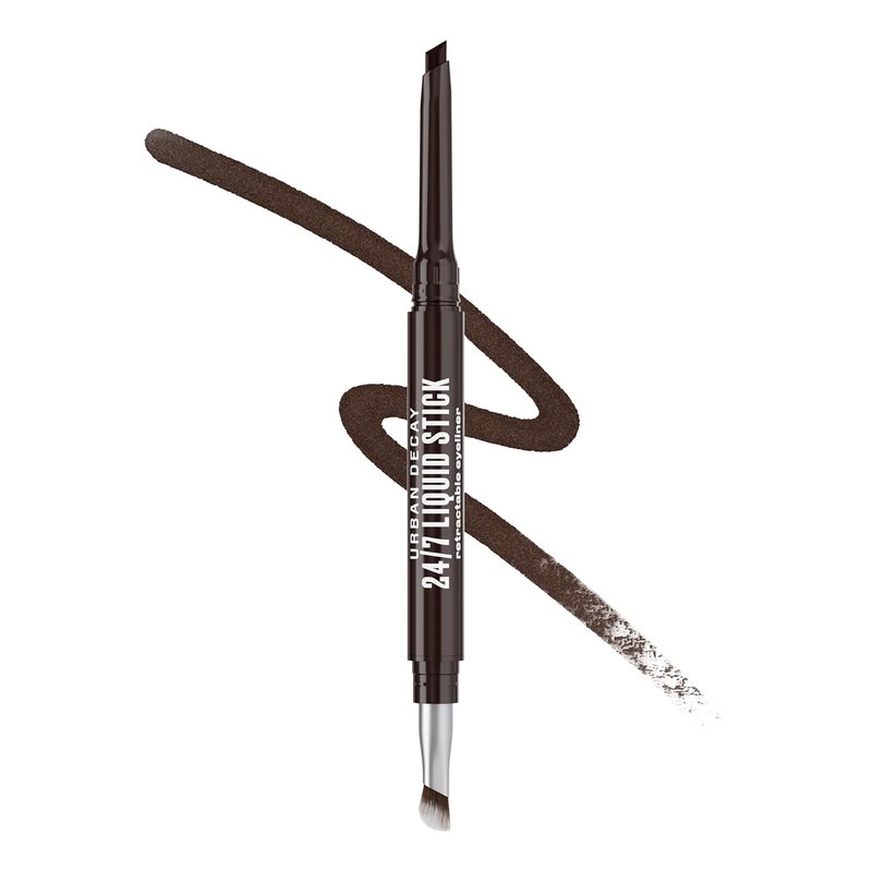 Urban Decay 24/7 Liquid Stick Waterproof Eyeliner - Smudge-Proof, Long-Lasting Dual-Ended Gel Liner with Brush | 0.012 oz