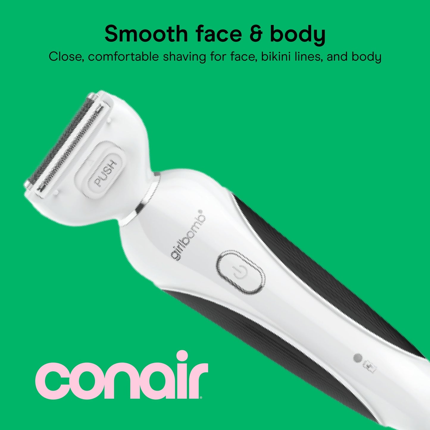 Conair Girlbomb All-in-One Shave & Trim System Foil Shaver
